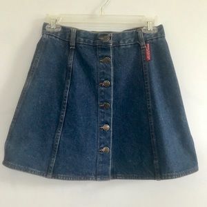 Vintage Dakota Blue Jeans Denim Skirt